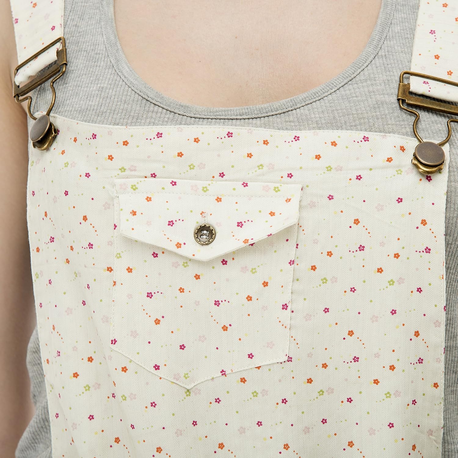 sequend premium cotton beige dungaree