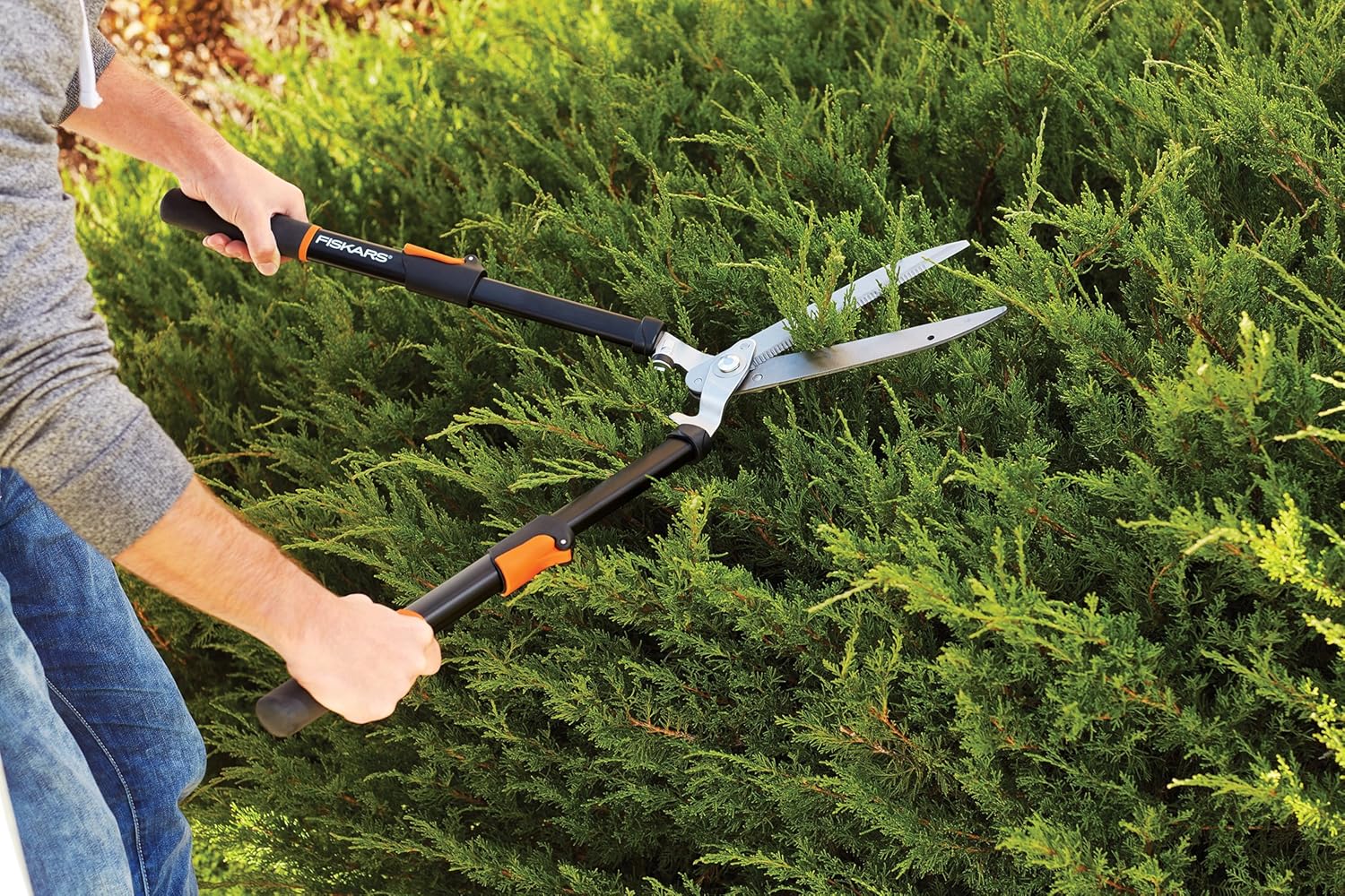 Fiskars 91696935J 25-33 Inch Power-Lever Extendable Hedge Shear (9169),8.5": Industrial & Scientific