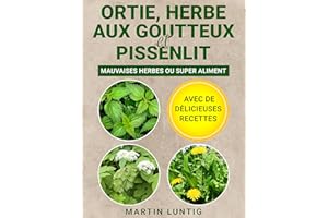 Ortie, Herbe aux goutteux et Pissenlit: Mauvaises herbes ou super aliment - Avec de délicieuses recettes (French Edition)