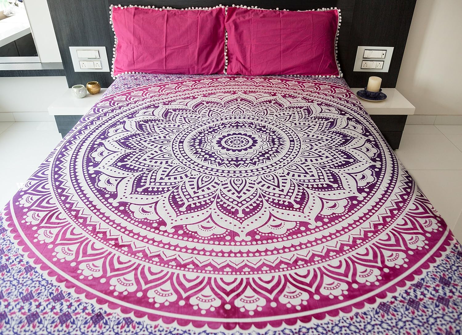 mandala bed sheets
