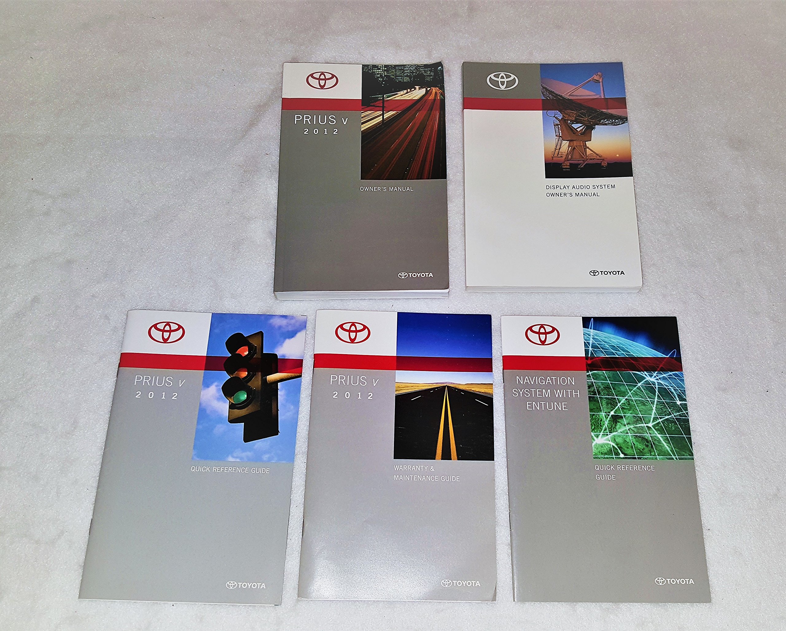 2012 Toyota Prius V Owners Manual 04850: Toyota Dealer: Amazon.com: Books