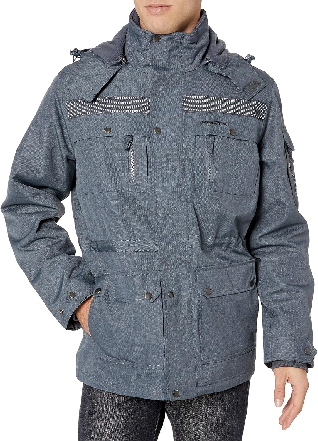 Arctix Men's Performance Tundra Jacket with Added Visibility: Clothing