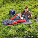 Trail Outdoor Leisure Trail Envelope Sleeping Bag Snug Hood 3 Season 190x75 view 2