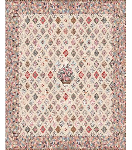 Amazon.com: Minick and Simpson Isabella Castleton Quilt Kit Moda