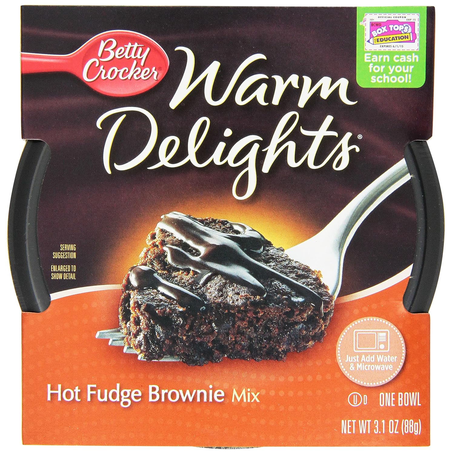 microwave brownie mix betty crocker