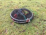 Fishkit Ltd UK Legal Collapsible Crayfish Trap Mesh 12mm 95mm Entry view 3