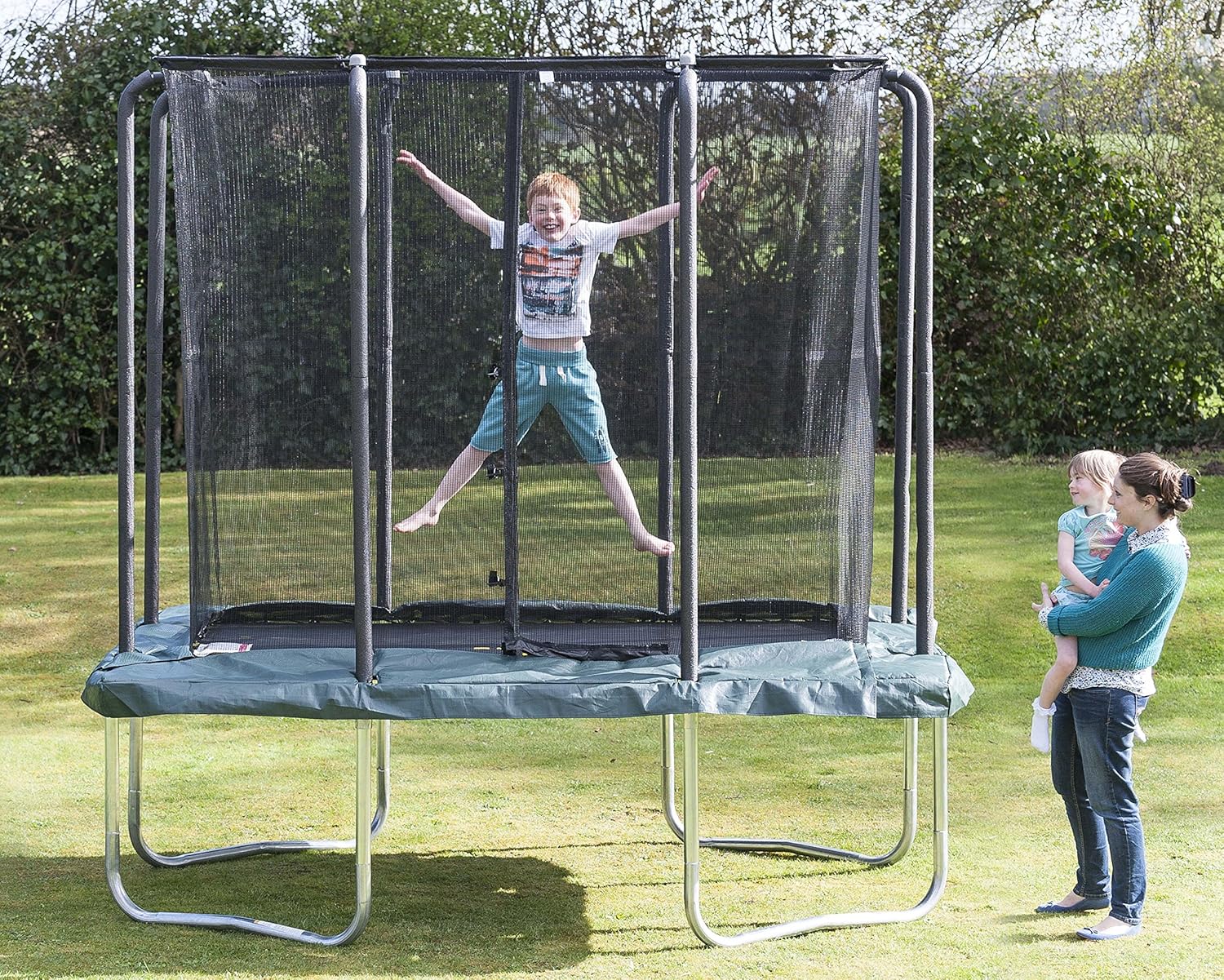 6ft x 9ft Rectangular Trampoline Amazon.co.uk Sports & Outdoors