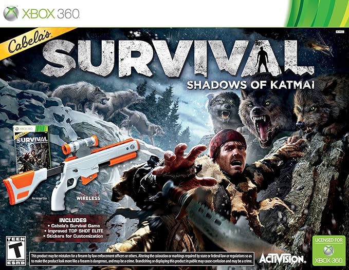 cabela survival shadows of katmai xbox 360 cabela survival shadows of katmai xbox 360