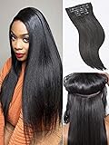LUVME Yaki Straight Seamless 2 Pack 220g 14Pcs Clip