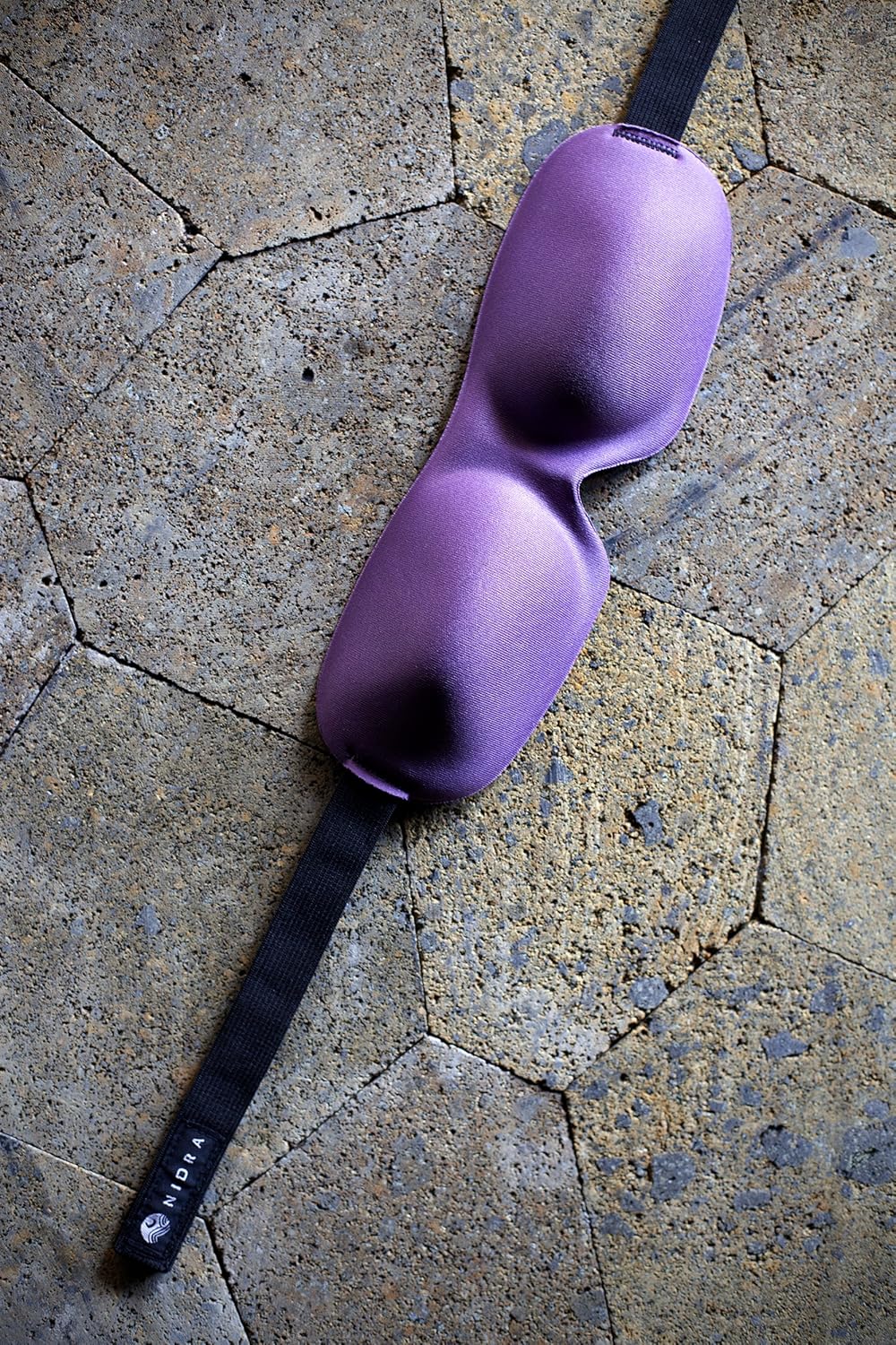 Luxury Patented Sleep Mask, Nidra® Deep Rest Eye Mask with Contoured Shape and Adjustable Head Strap, Sleep Deeply Anywhere, Anytime (Purple): Health & Personal Care
