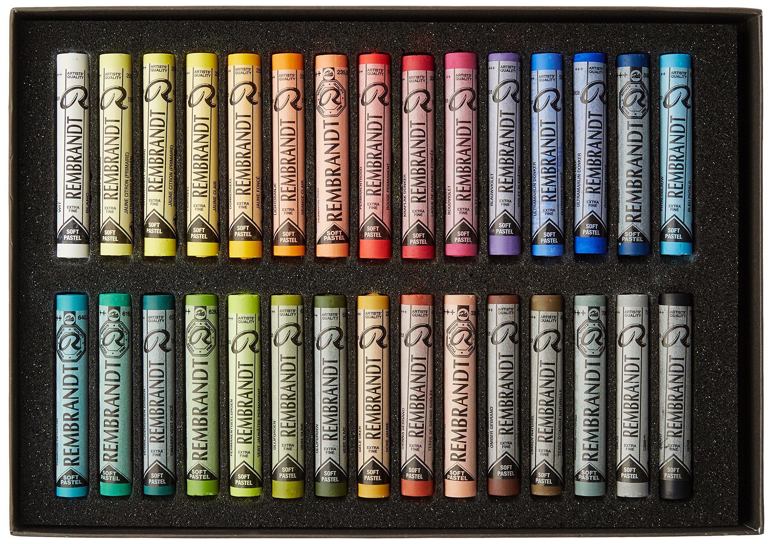 Rembrandt Extra Fine Soft Pastels Selection of 30 Colours Buy Online in United Arab Emirates at