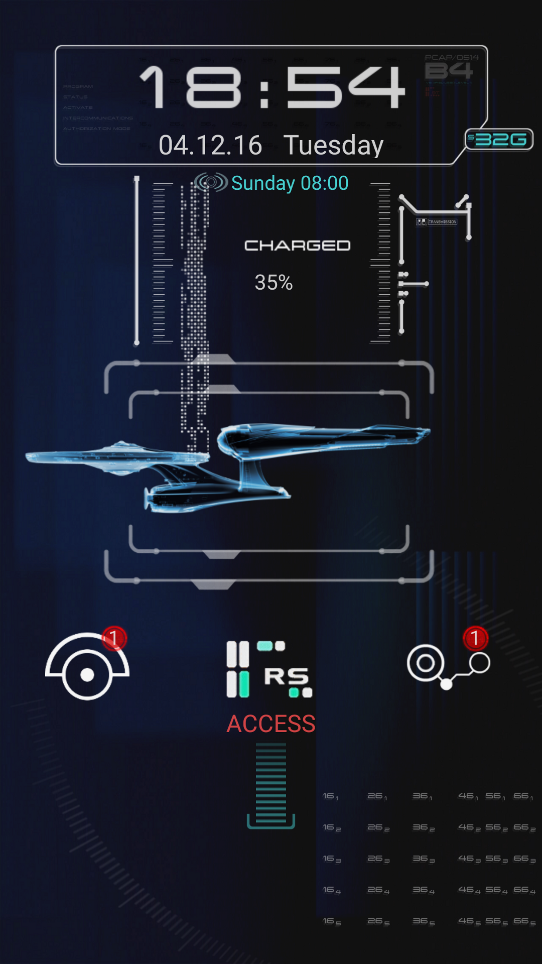 New Trek LCARS Lockers 01 + 02