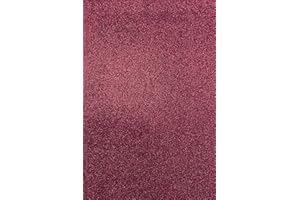 Allgala 12 Pack Glitter EVA Foam Paper 8 x 12inch Sheets-Burgundy-Perfect for Kids Art Craft Projects and Classrooms or Cosplay DIY Cutters Card Party Decoration