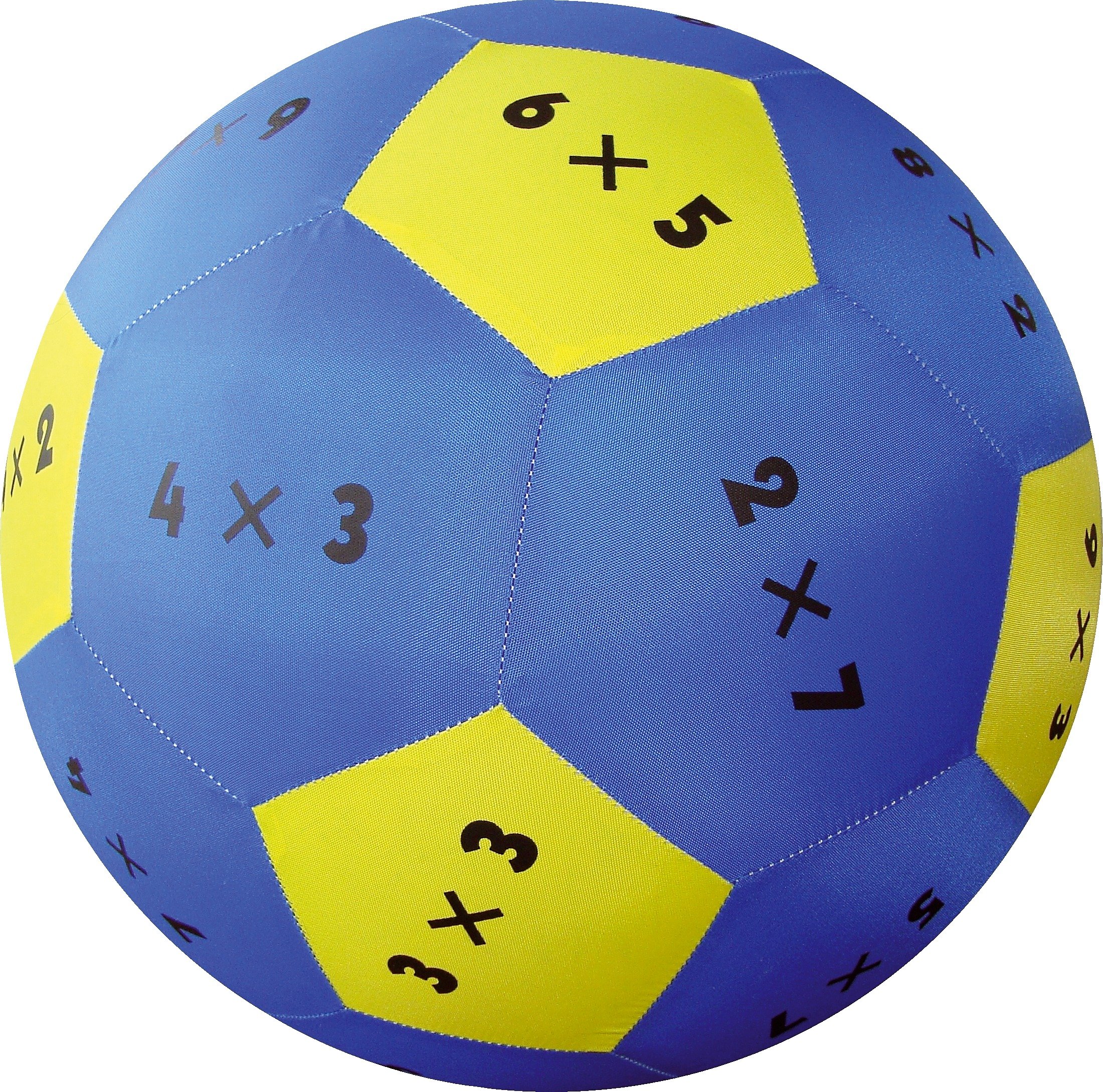 Prodesign Multiplication HANDS-ON Play and Learn Ball (Multi-Colour)