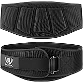 Mava Sports Weightlifting Belt for Men and Women, Weight Belt with Chain for Pullup, Gym Lifting Belt for Powerlifting, Squat, Bodybuilding, Heavy Duty Steel, Workout Belt with Comfortable Support
