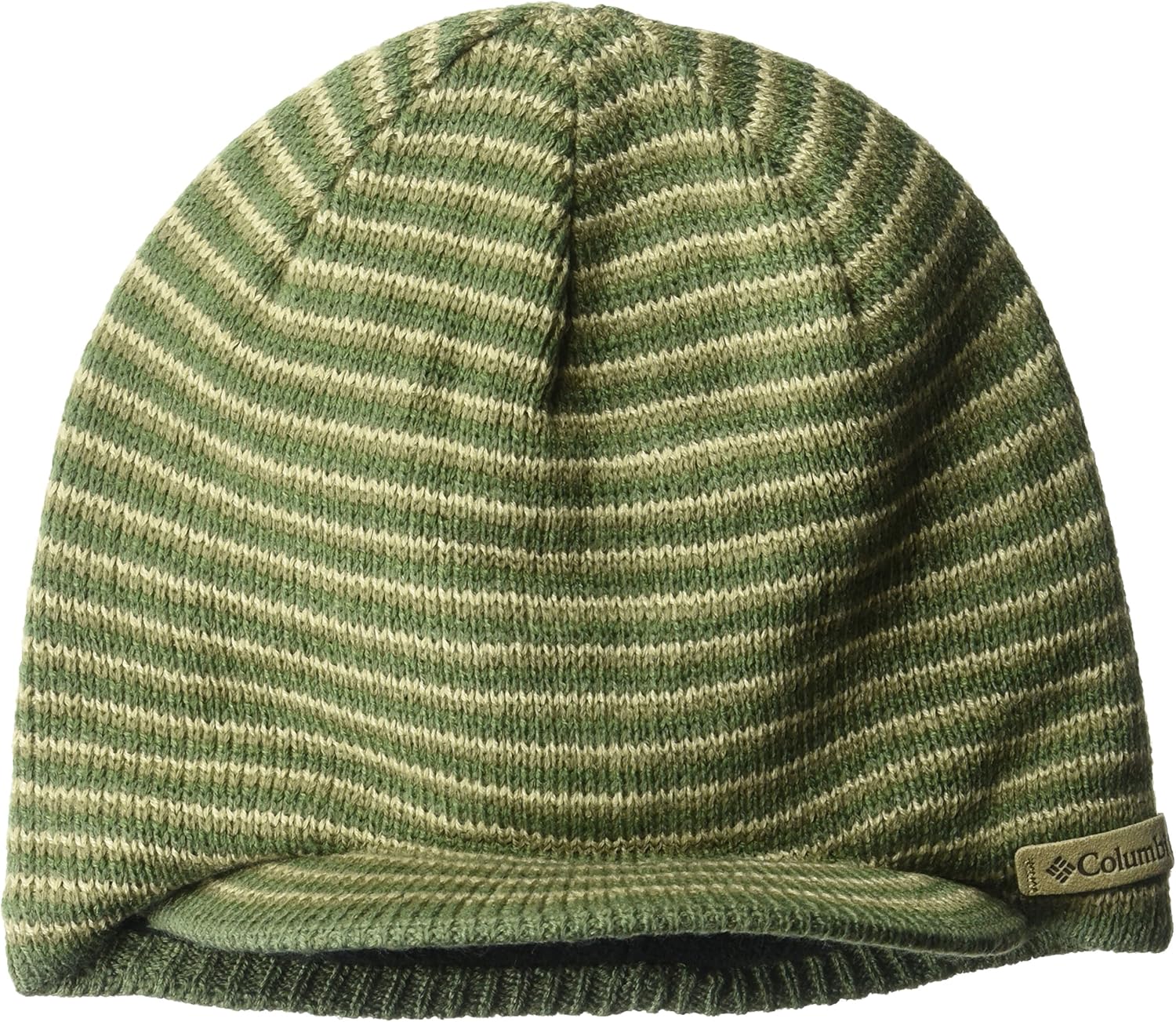 Columbia Men's Northern Peak Visor Beanie, Mossy Green, One Size at
