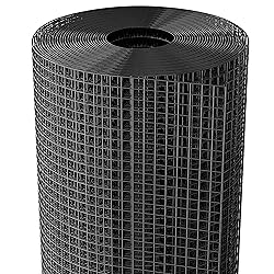 Dynabyte Vinyl Coated Black Hardware Cloth 1/2 inch