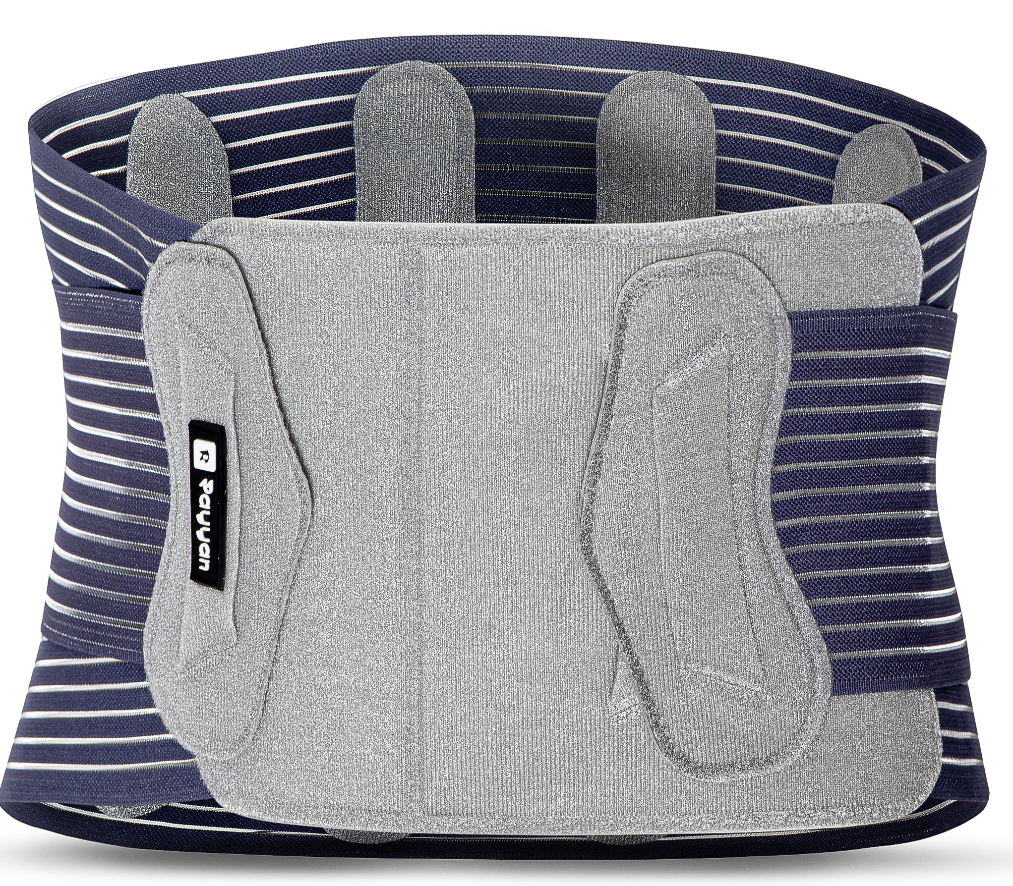 Rayyan Back Support Belt - Lumbar Support Brace for Pain Relief and Injury Prevention - Dual Adjustable Straps