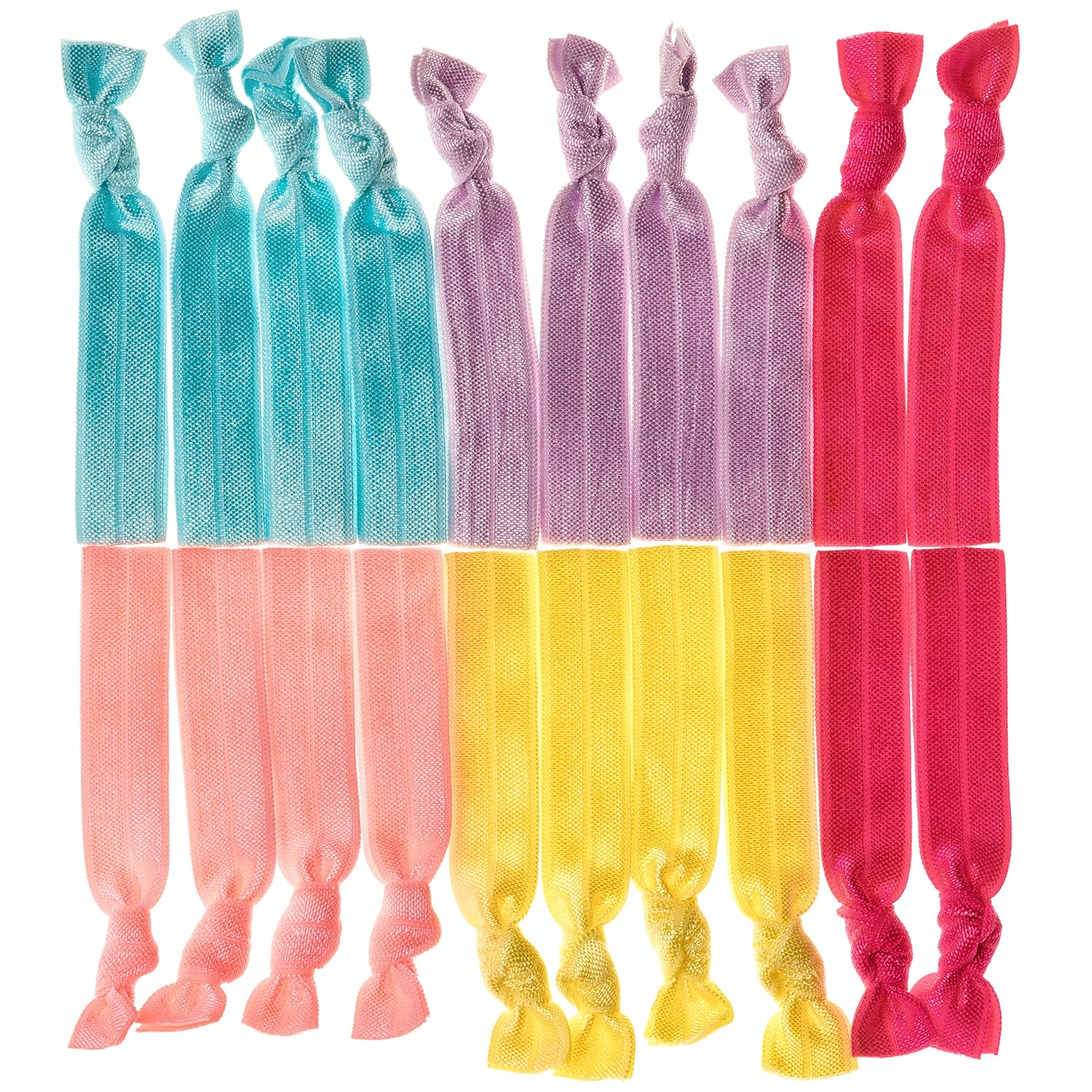 Amazon Com Elastic Hair Ties No Crease Hair Ties Elastic Ribbon