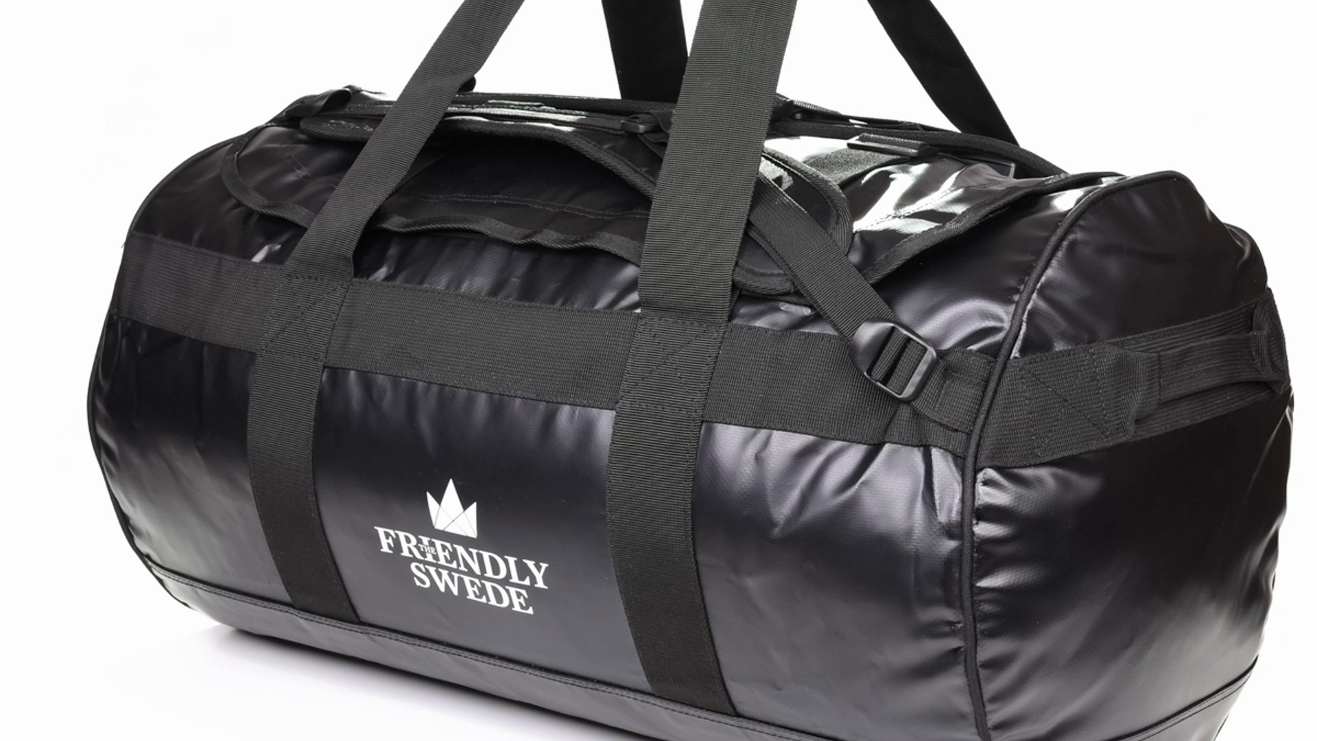 The Friendly Swede Duffeltas met rugzakbanden voor Gym, Reizen en Sport - SANDHAMN Duffle Waterdicht Materiaal