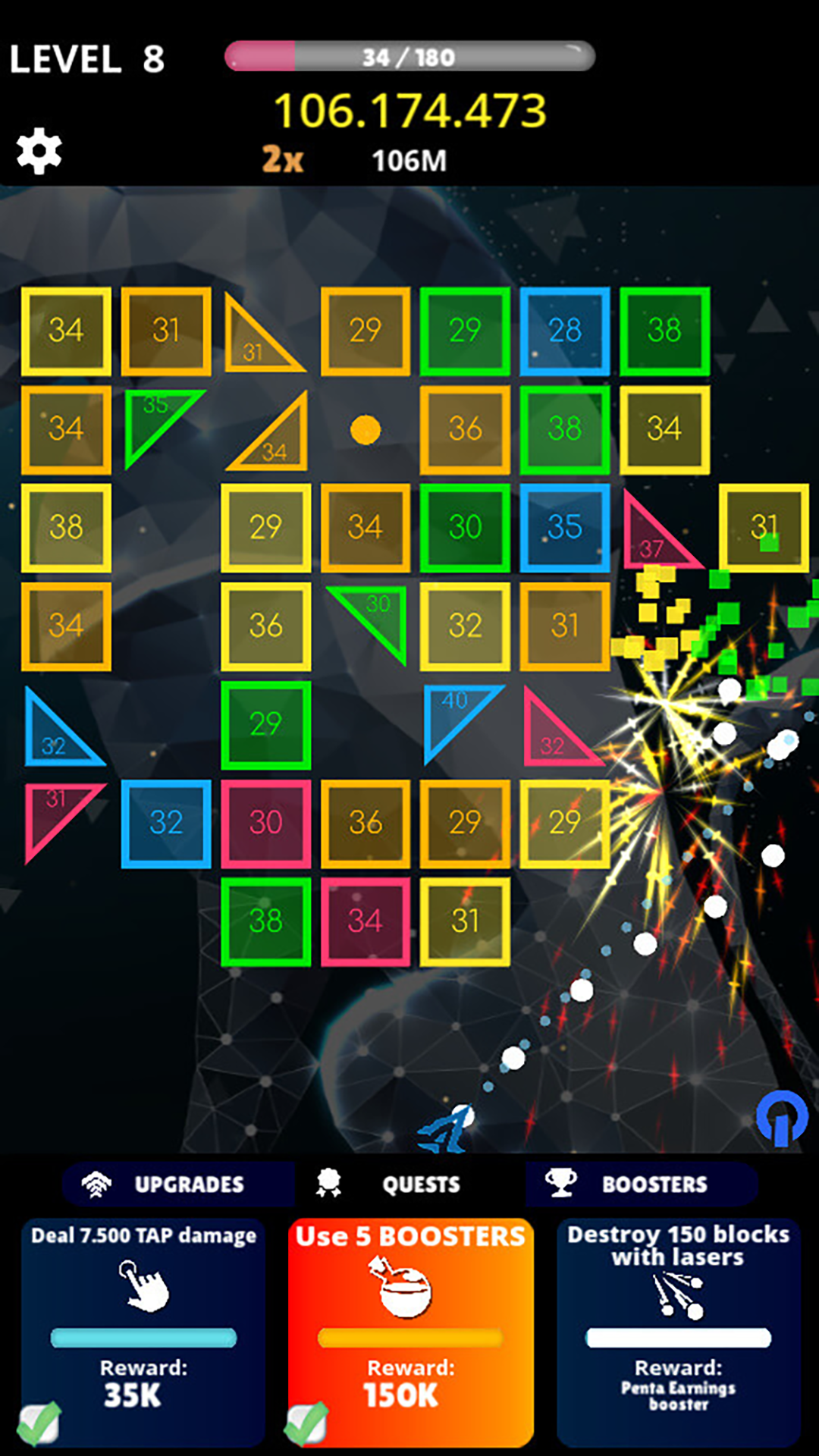 Balls and Numbers Idle bricks breakerAmazon.co.ukAppstore for Android