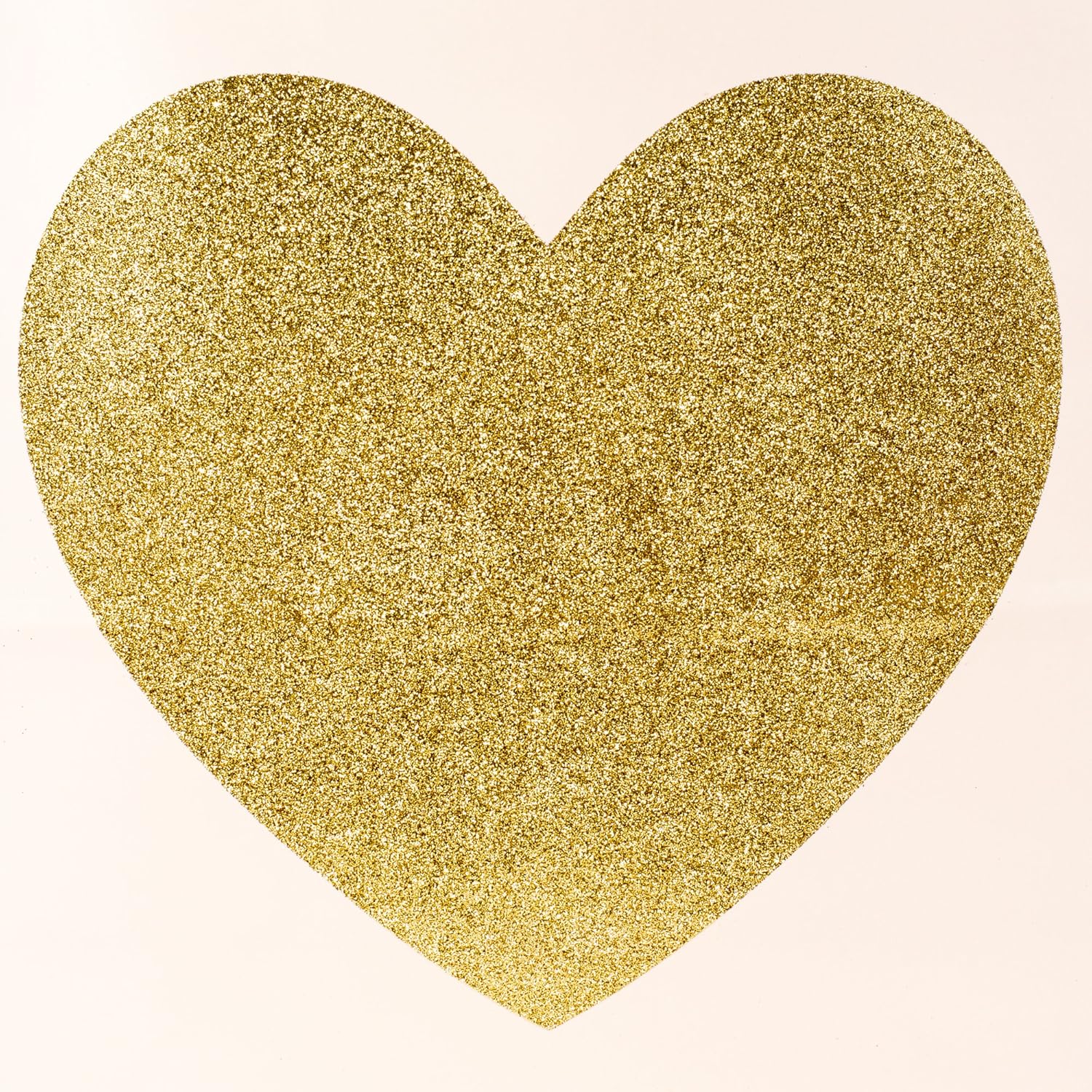 Hallmark 13" Large Gift Bag with Tissue Paper (Gold Glitter Heart) for Birthdays, Bridal Showers, Weddings, Anniversaries, Sweetest Day and More: Kitchen & Dining