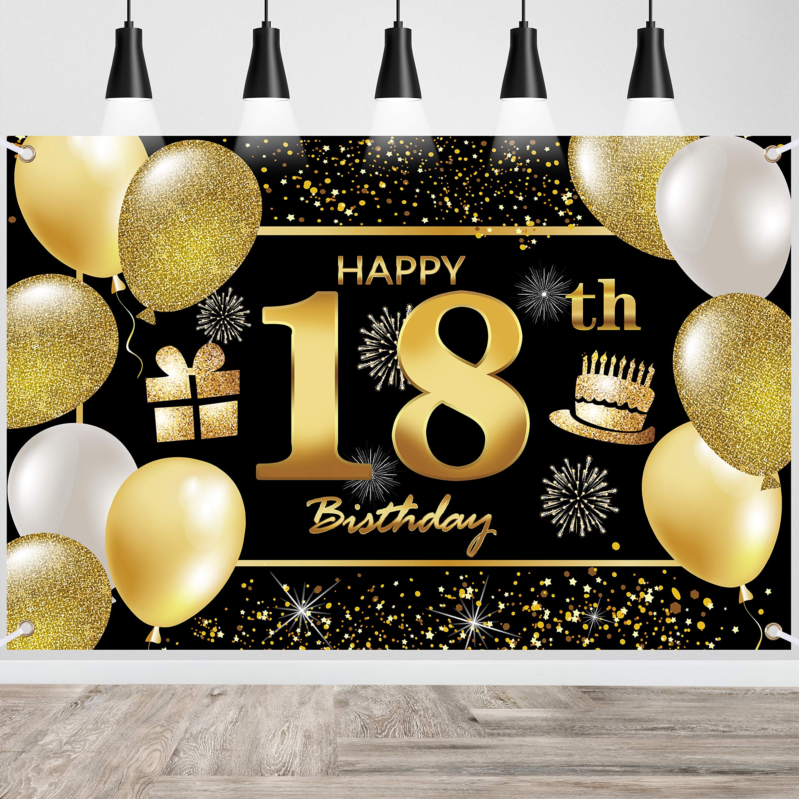 IMISI 18th Birthday Banner & Decorations for Party