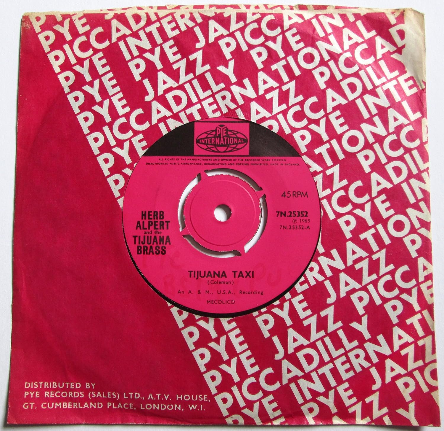 Herb Alpert Tijuana Taxi Music