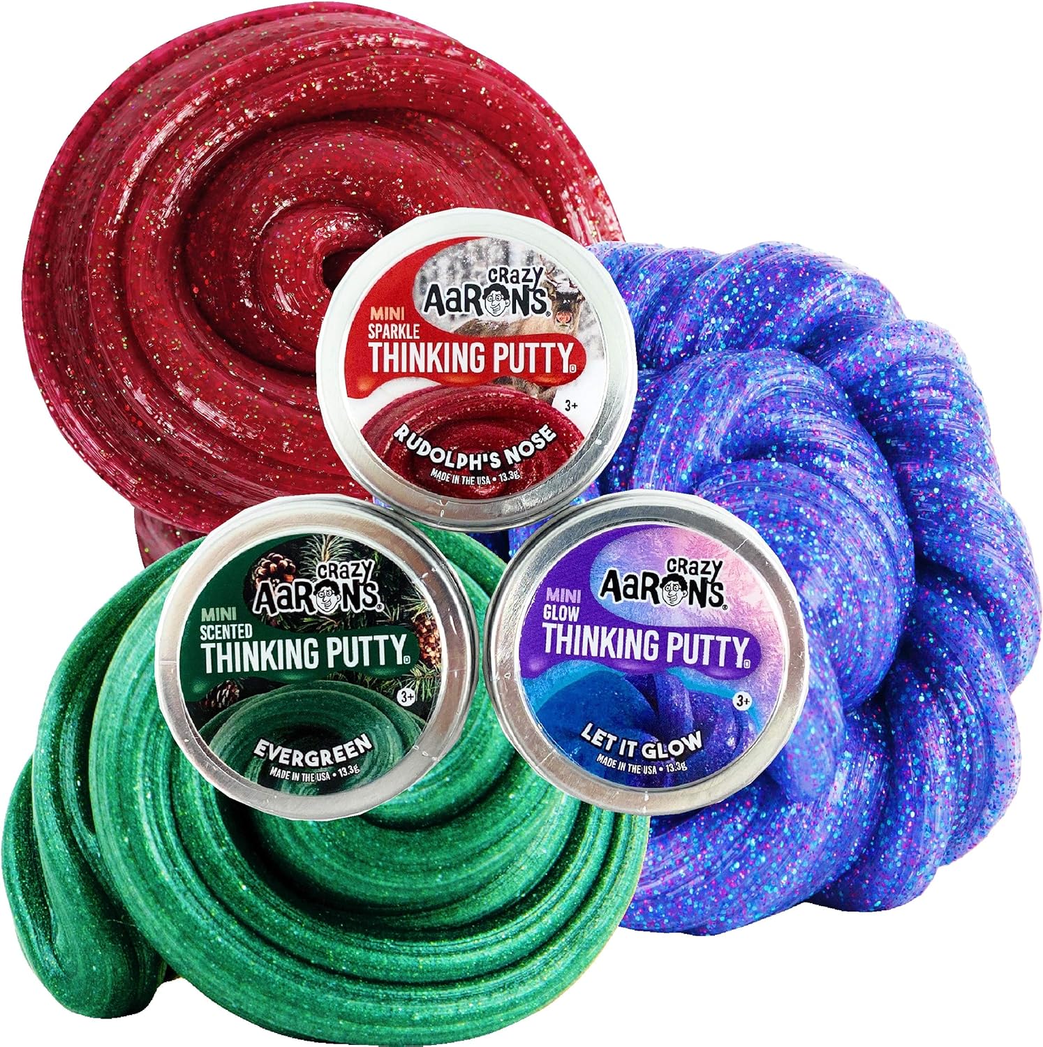 crazy aaron's thinking putty christmas