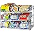 SimpleHouseware Stackable Can Rack Organizer, Chrome