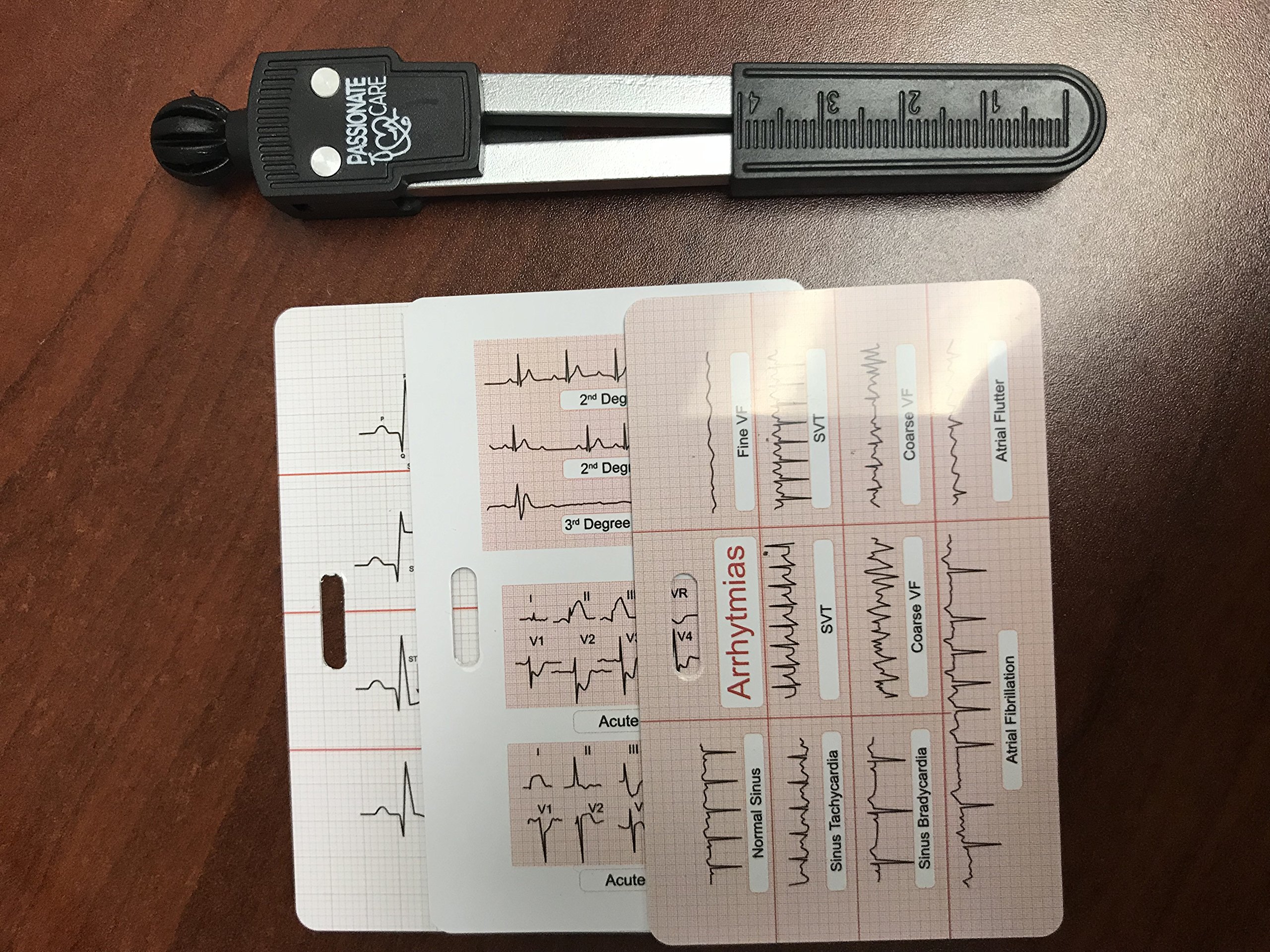 Buy EKG Calipers Plus ECG Rhythm Interpretation Badge Cards. The