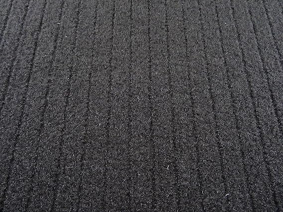Autoteppich zur Auskleidung, Meterware in beliebiger Größe - Qualität Tigra schwarz (1m x 2m Breite)