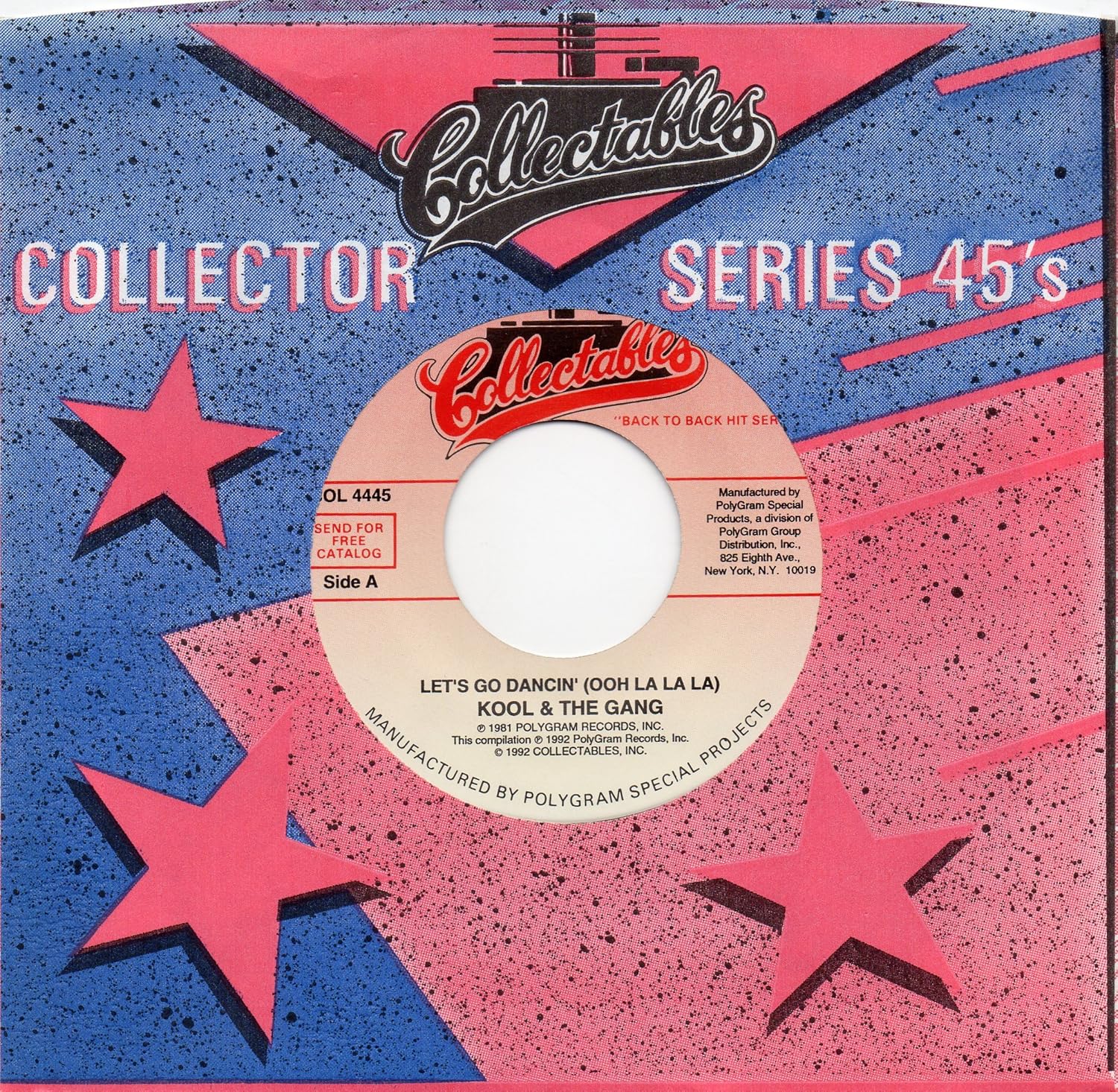 Kool The Gang Let S Go Dancin Ooh La La La B W Tonight 7 45record Amazon Com Music