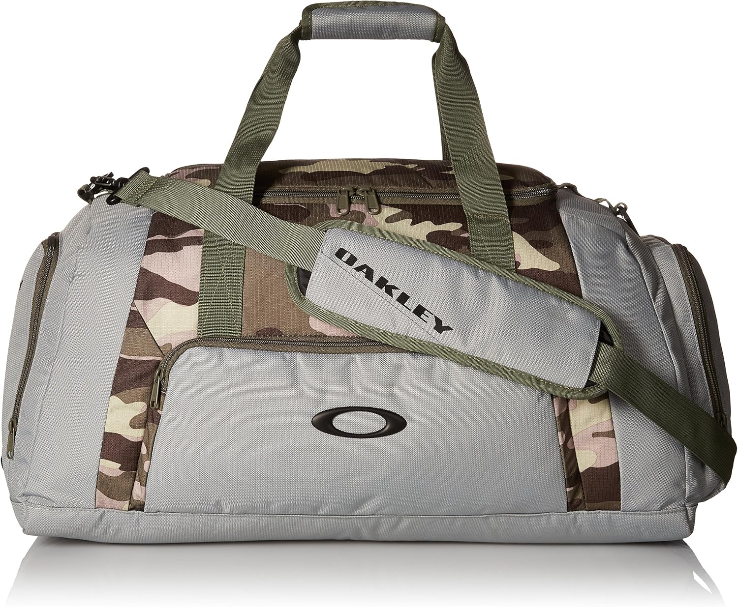 Oakley Mens Gym to Street SM Duffel Bag One Size Olive Camo Amazon.ca