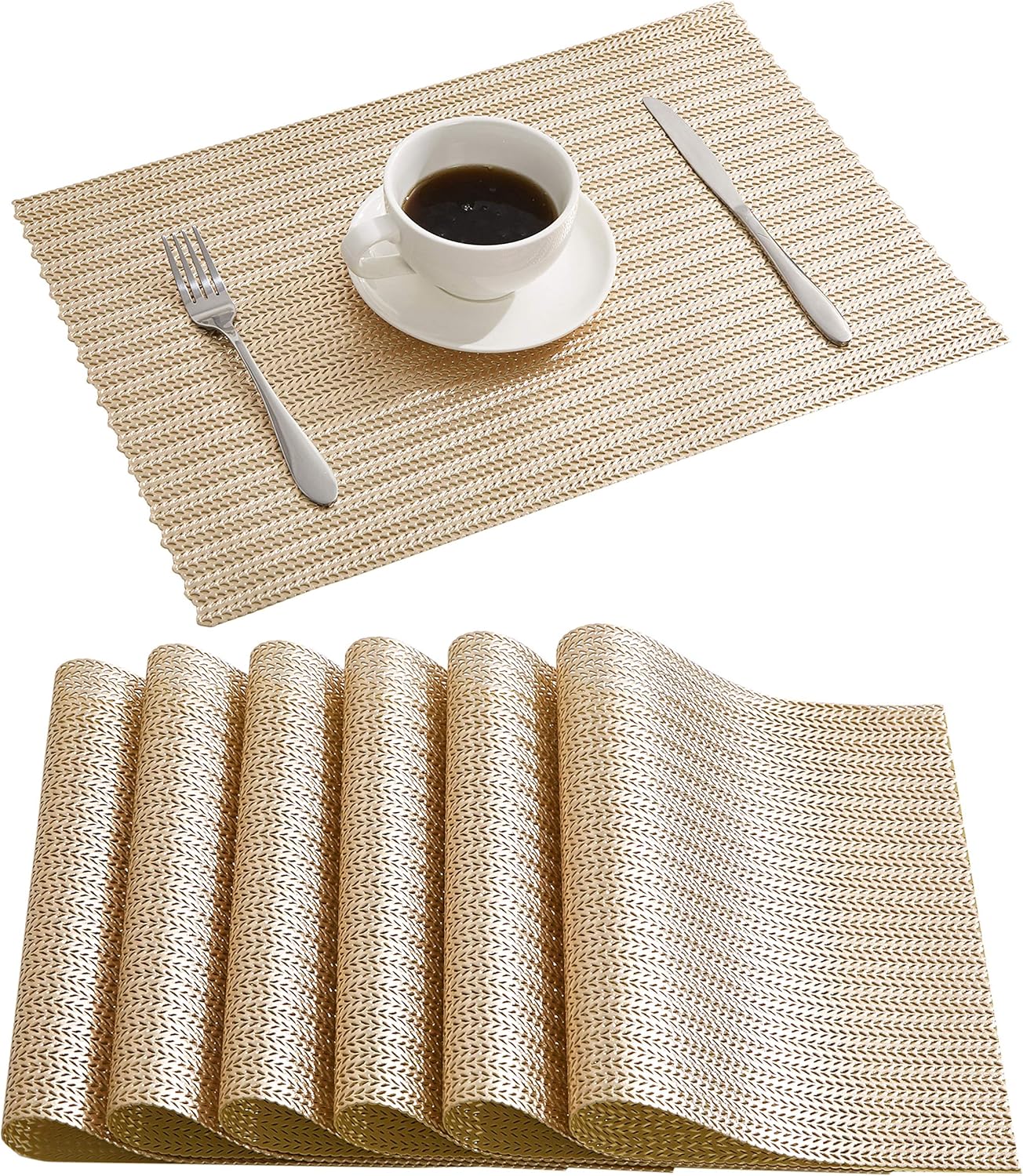 Best Placemats For Dining Table Modern Gold