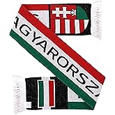 Hungary Magyarorszag Soccer Knit Scarf