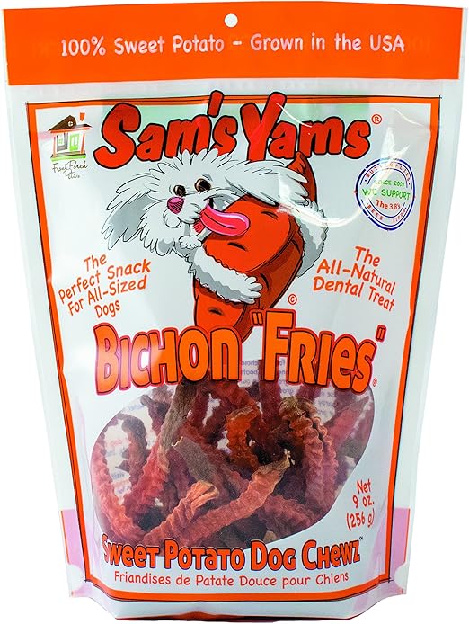 sam's yams sweet potato dog chewz