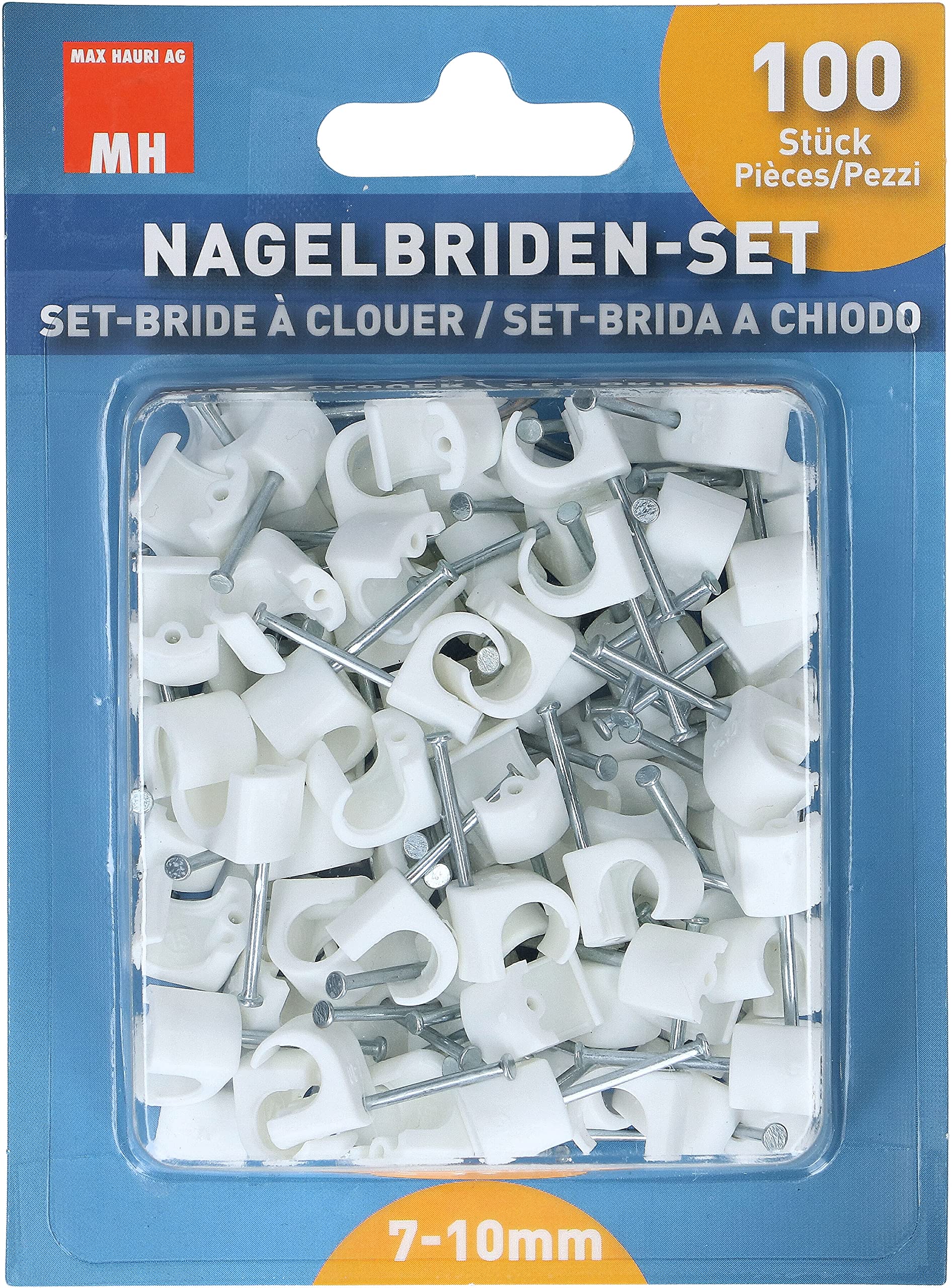 Max Hauri 135545 Nail Brides Set, White