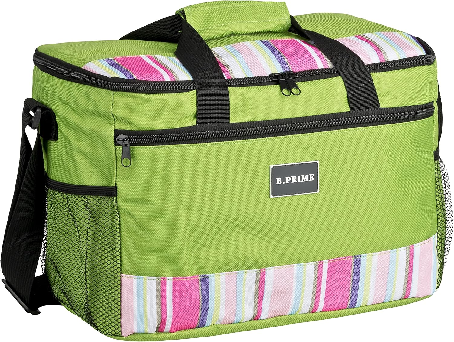 B.PRIME Large 20 litres Insulated Cool Bag 36 x 26 x 22 cm Lunch Cooler Bag Insulated