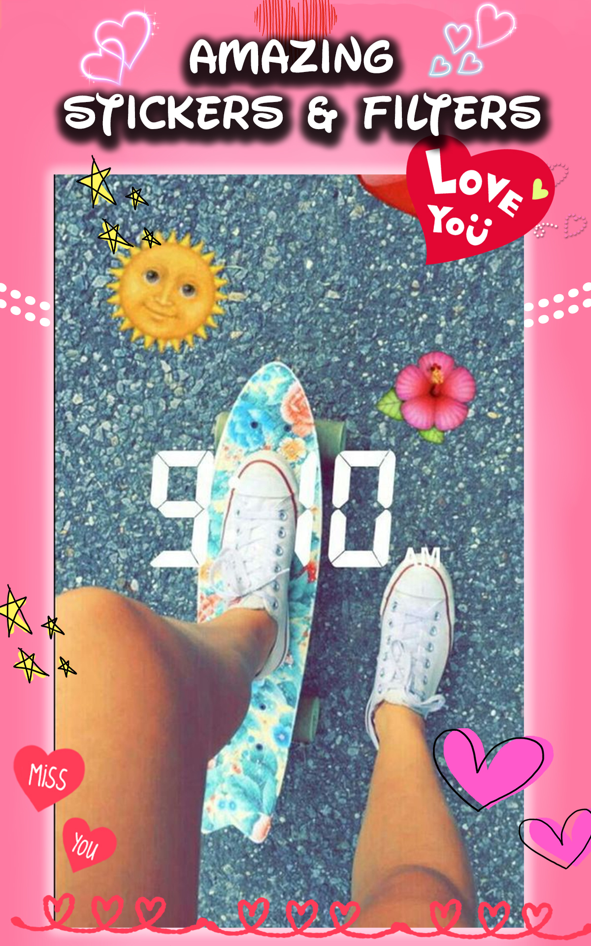 beauty Sweet Camera - Photo Editor Filter Sticker & Selfie Camera Effect