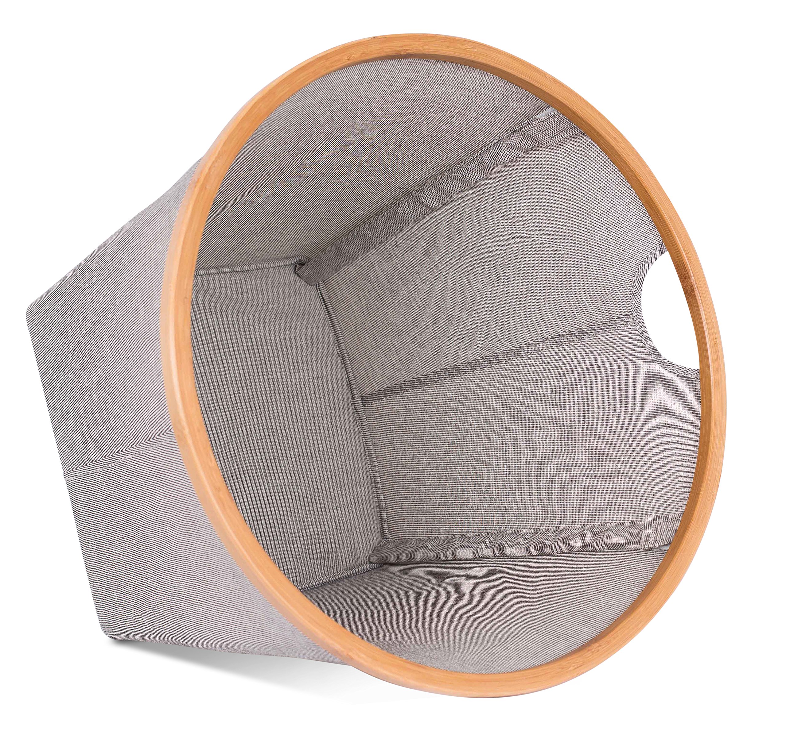 BirdRock Home SoftSided Round Storage Bins Storage Organizers with