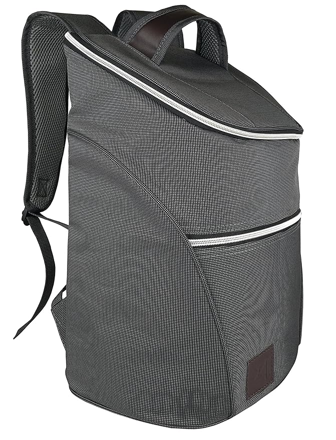 JSK elegante refrigerador aislado bolsa mochila (Silver Zip ...