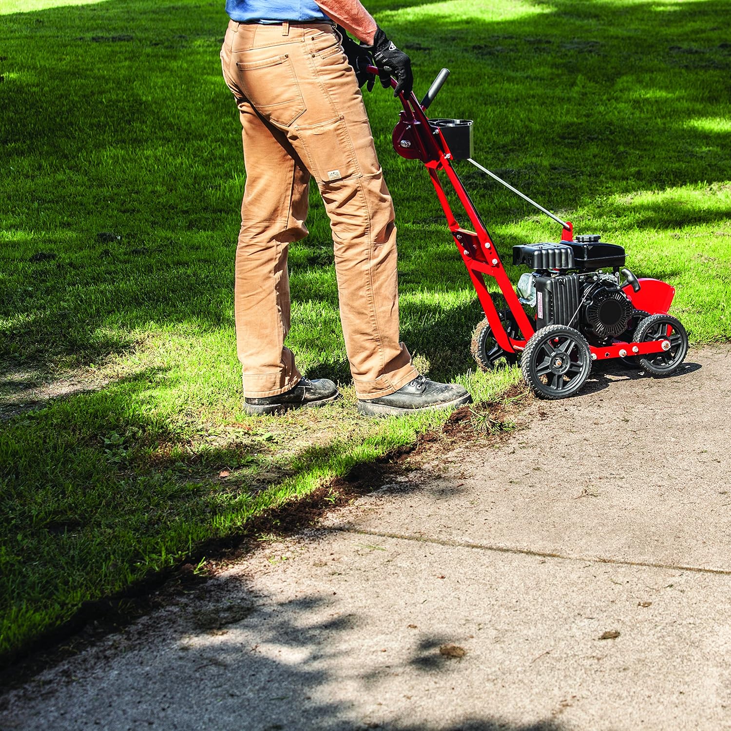 Earthquake 23275 Walk-Behind Landscape and Lawn Edger with 79cc 4-Cycle Engine : Garden & Outdoor