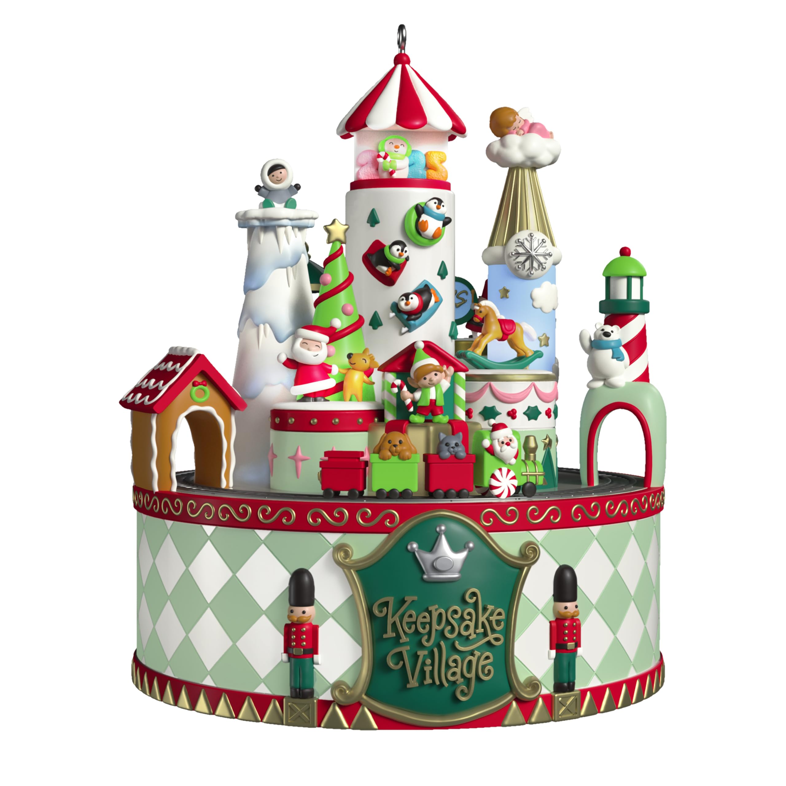 Hallmark Keepsake Christmas Ornament 2025, Keepsake Village Musical with Light and Motion