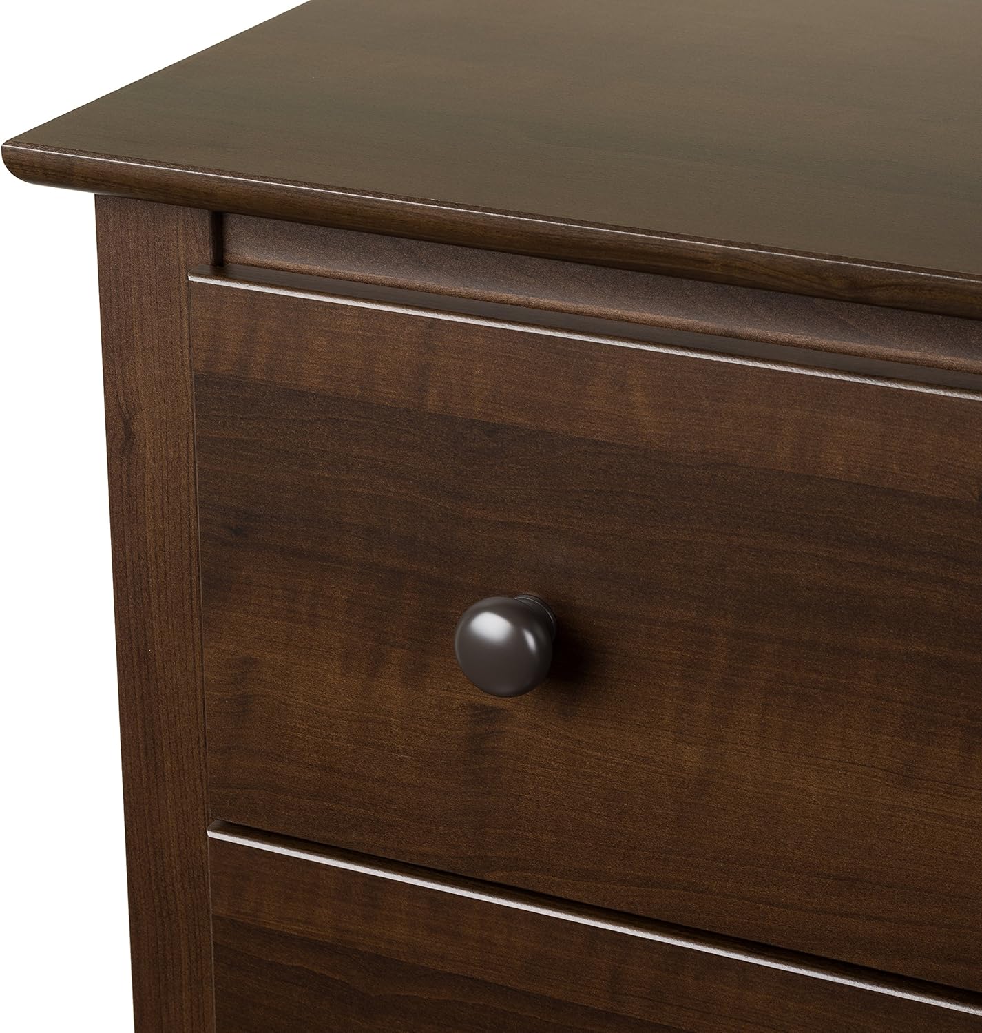 Prepac Fremont Nightstand, Tall 3-Drawer, Espresso: Furniture & Decor