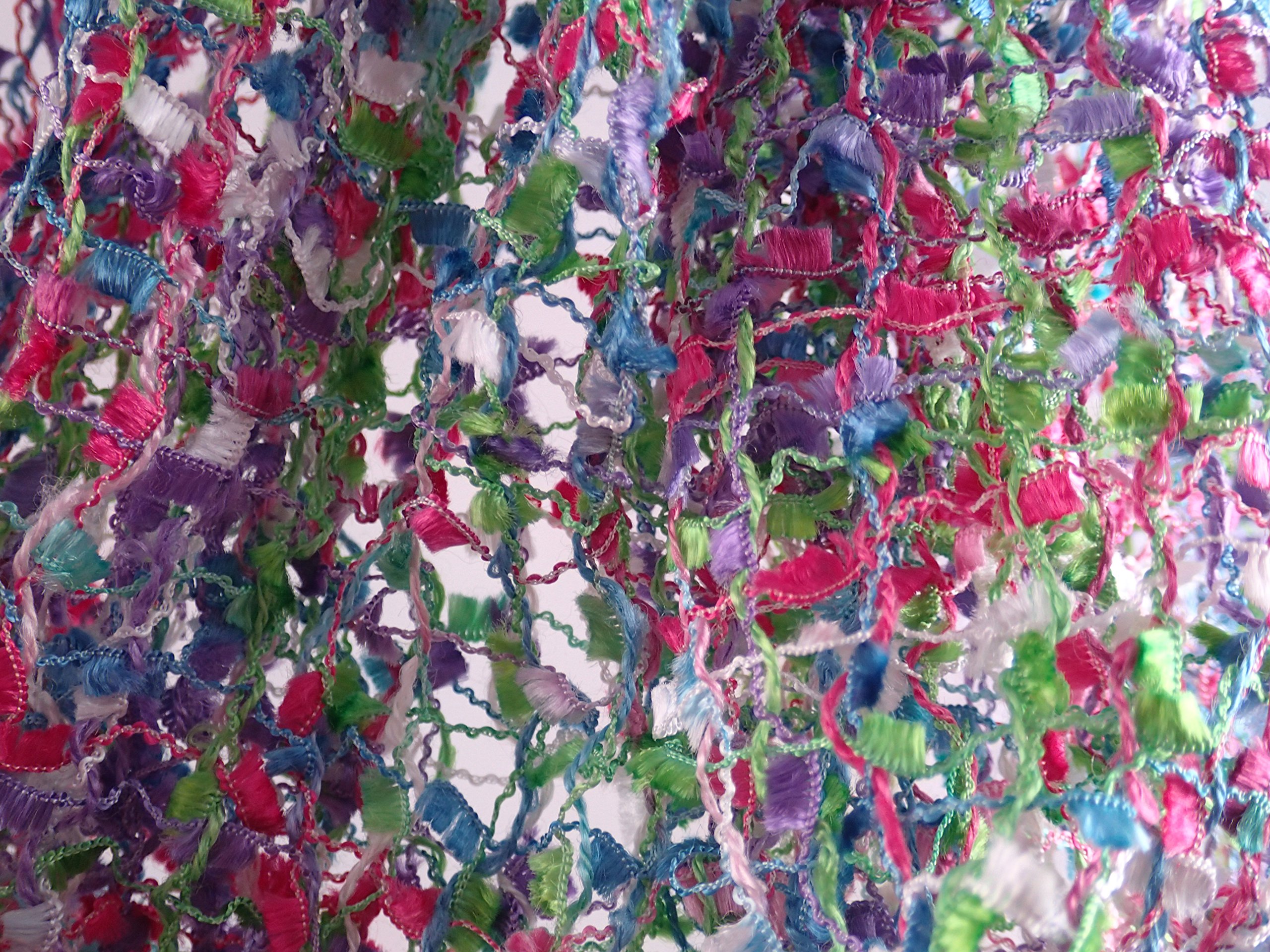 Handmade Fair Trade Confetti Neck Scarf (Pink Mix)