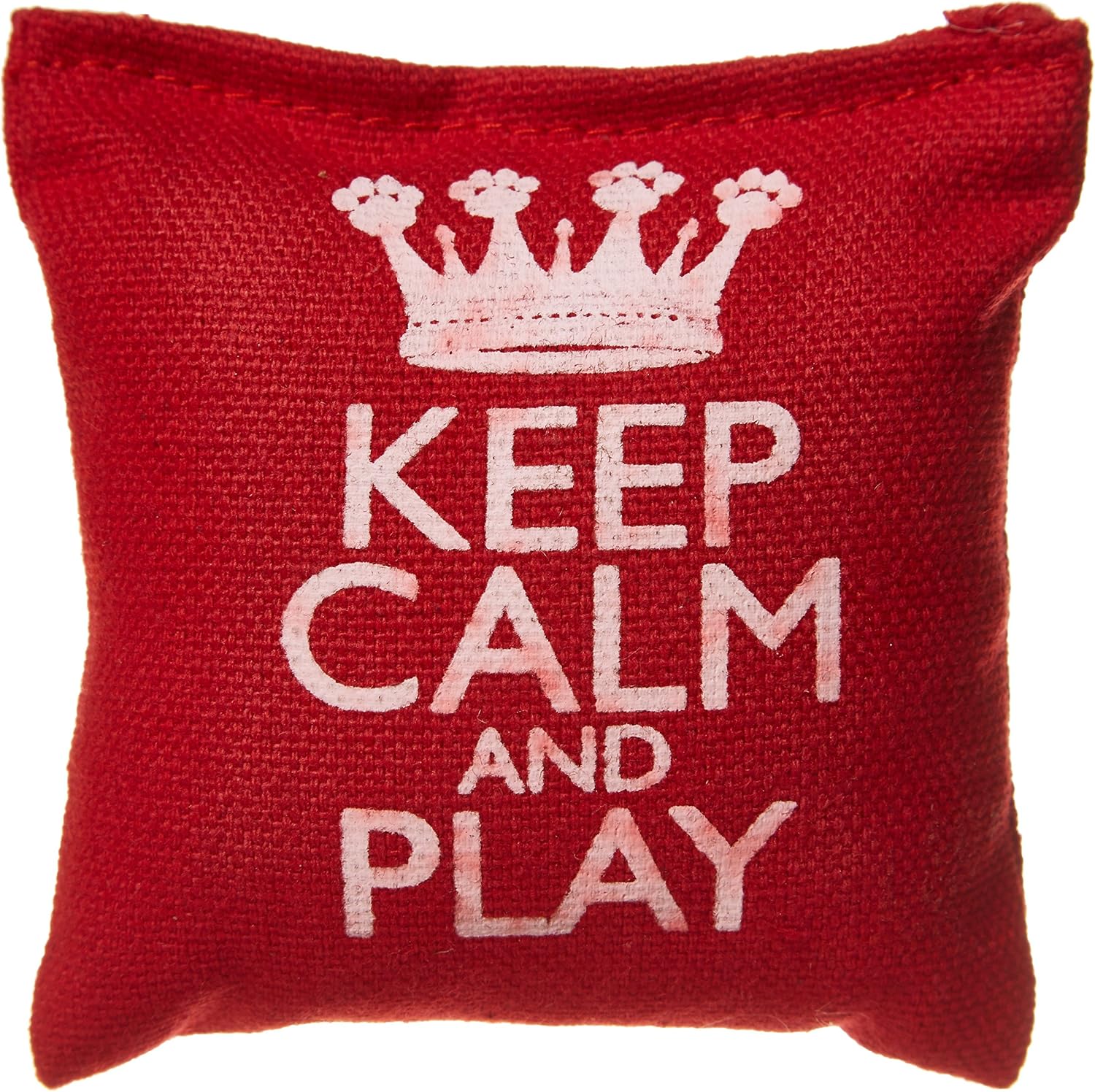 Keep Calm Catnip Cat Toy, Clear