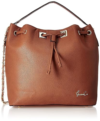 Gussaci Italy Women Handbag (Brown)