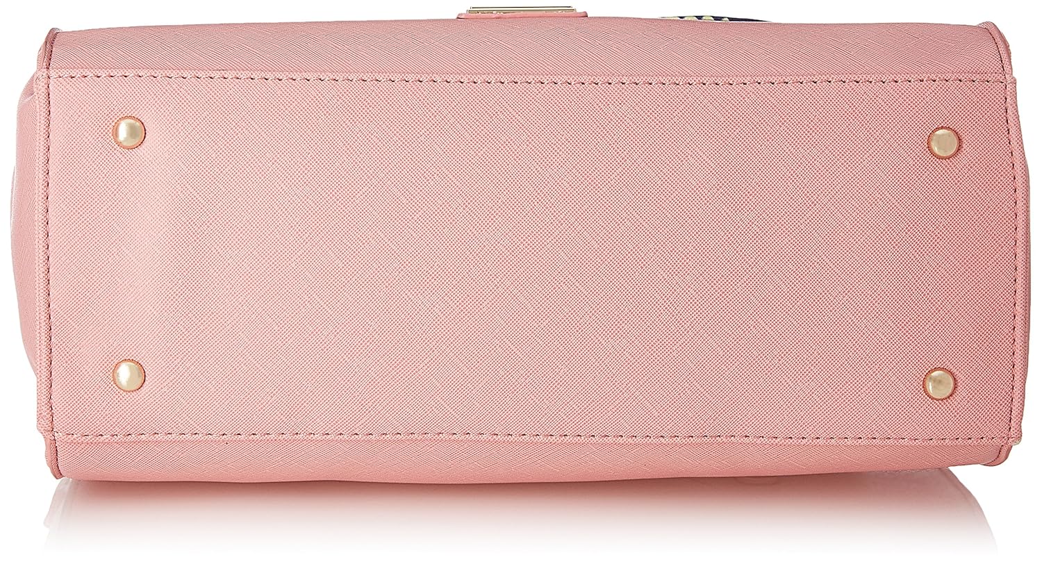 caprese joleen women's satchel (pink rose)