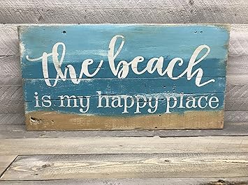 Celycasy The Beach Is My Happy Place Landhausstil Strand Ombre